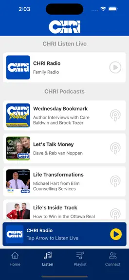 Game screenshot CHRI Family Radio apk