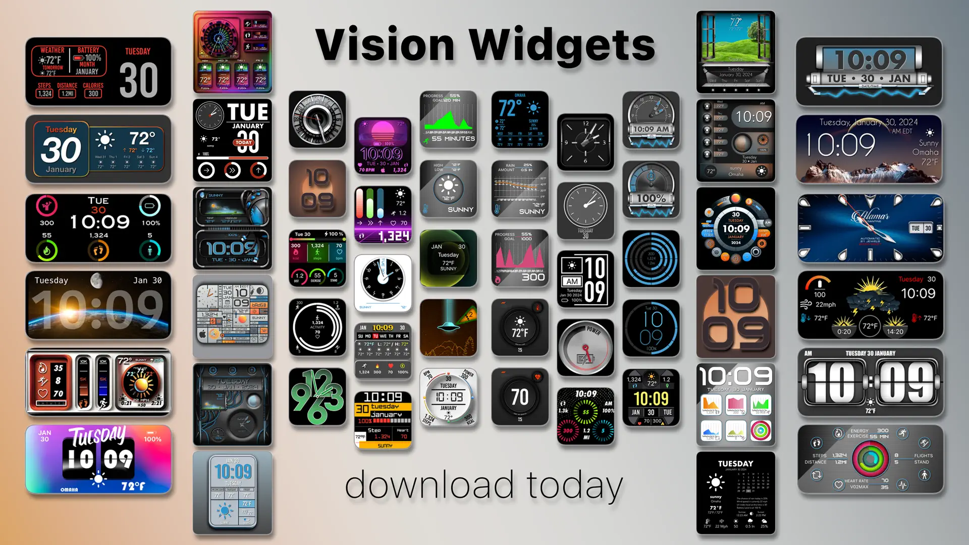 Custom Widgets by Clockology screenshot 4