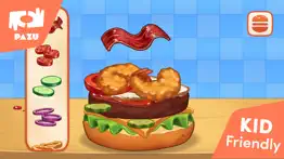 burger maker kids cooking game iphone screenshot 2