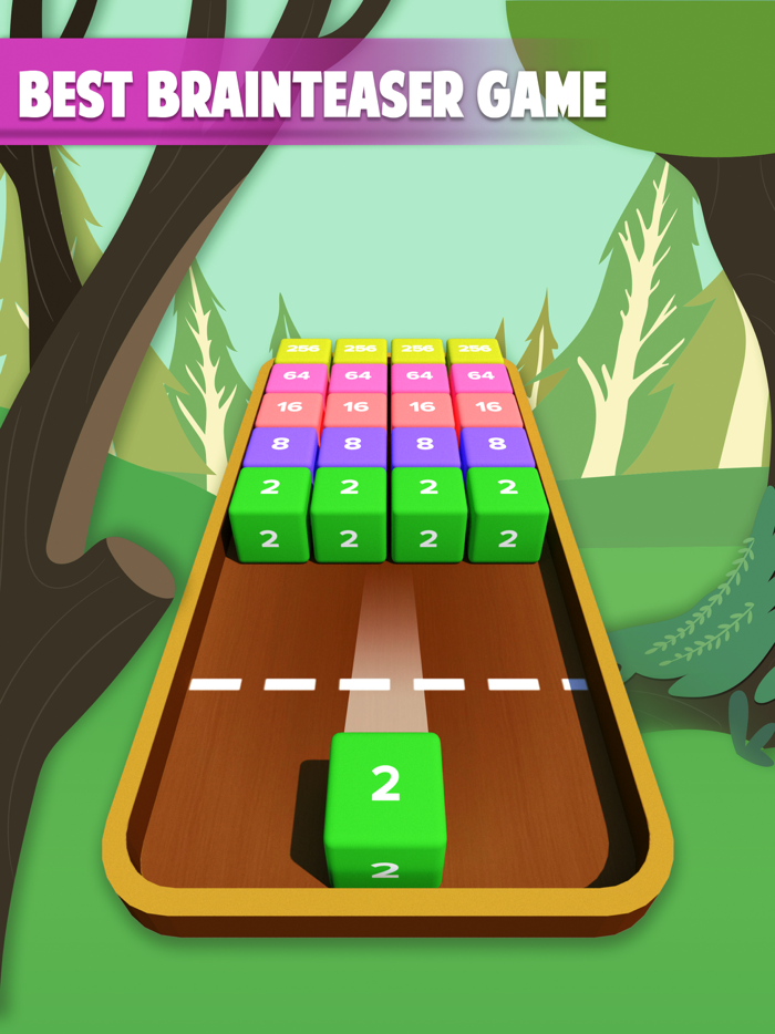 2048 Cube Merge  Number Match