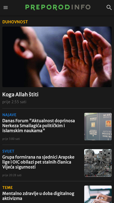 Preporod.info Screenshot