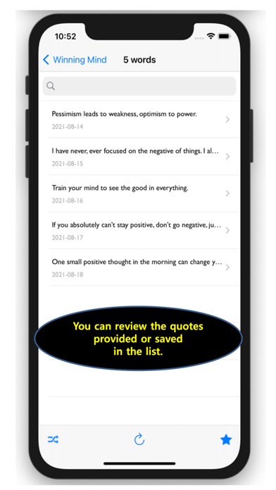 Winning Mind - mental power Screenshot
