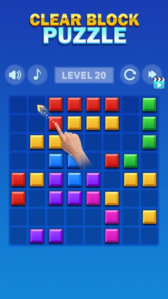 #5. Clear Block Puzzle Clear Tiles (iOS) By: Shobha R