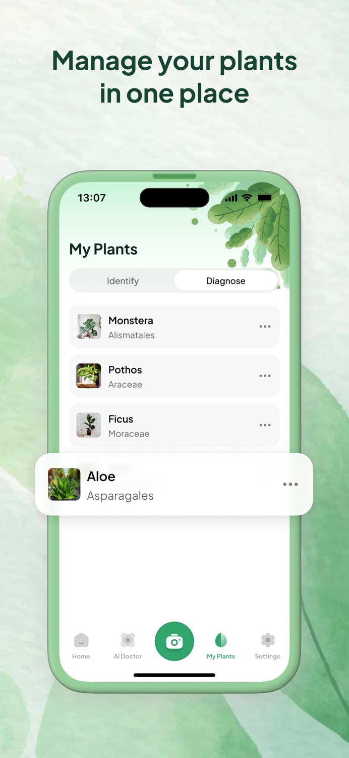 AI Plant Identifier - Leaf ID