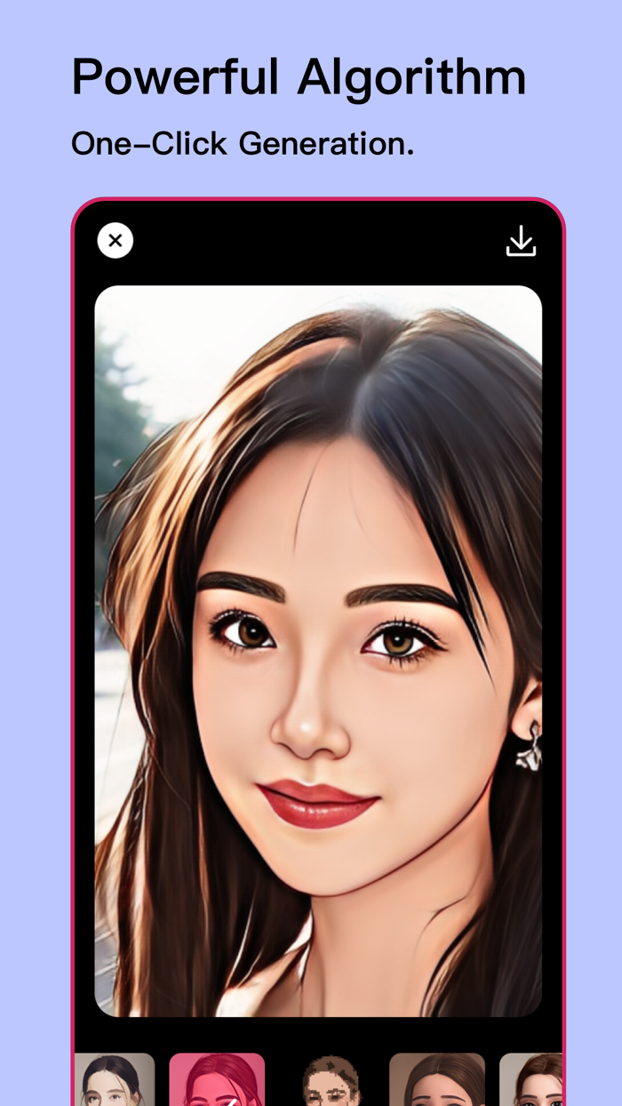 AI avatar - modify photo style