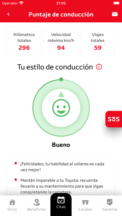 Toyota Conmigo Screenshot