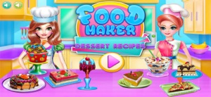 Food Maker - Dessert Recipes screenshot #1 for iPhone