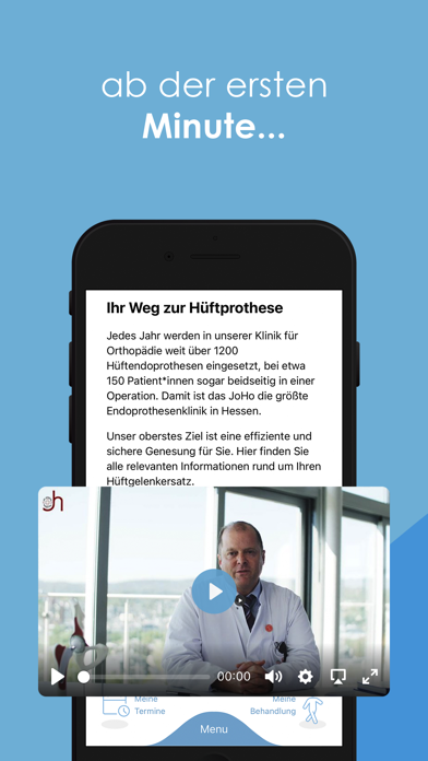 JoHo Ortho-App Screenshot