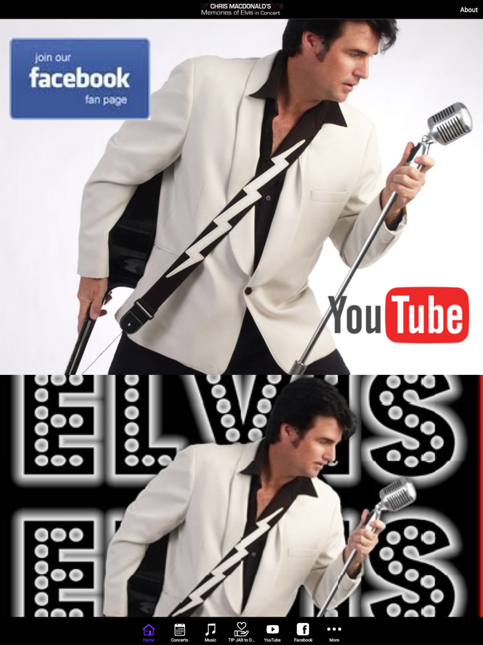 Chris MacDonald Elvis Concert