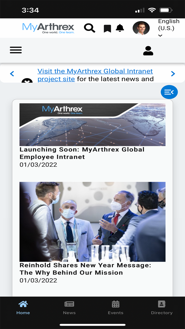 MyArthrex Intranet