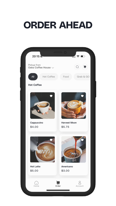 Oaks Coffee House Screenshot