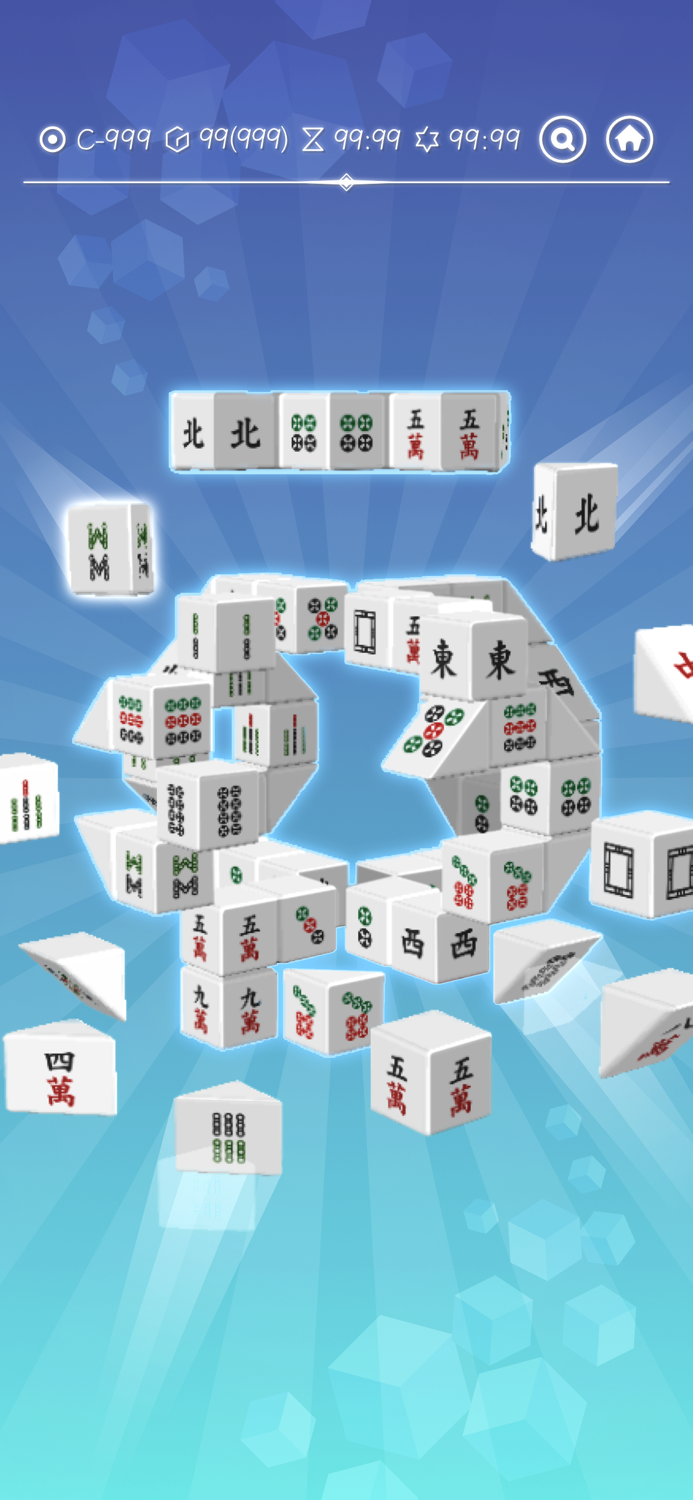 Triangle Mahjong Fun 3D