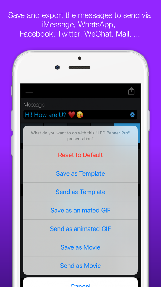 #4. LED Banner Pro (iOS) 由: Nico Schroeder