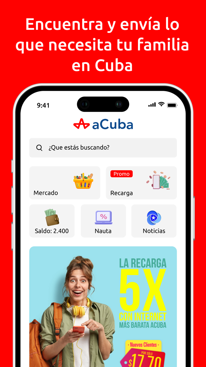 Recargas aCuba