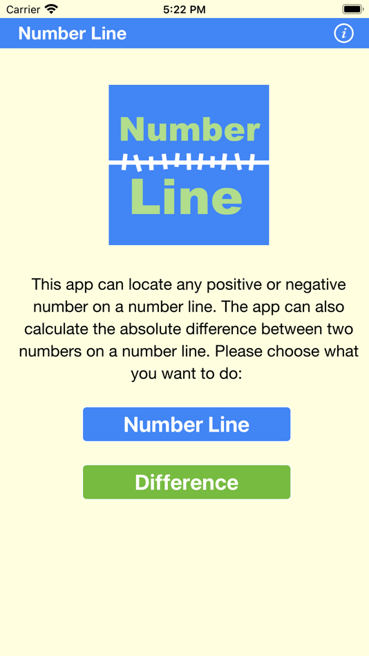 #1. The Number Line (iOS) 由: H Valeur