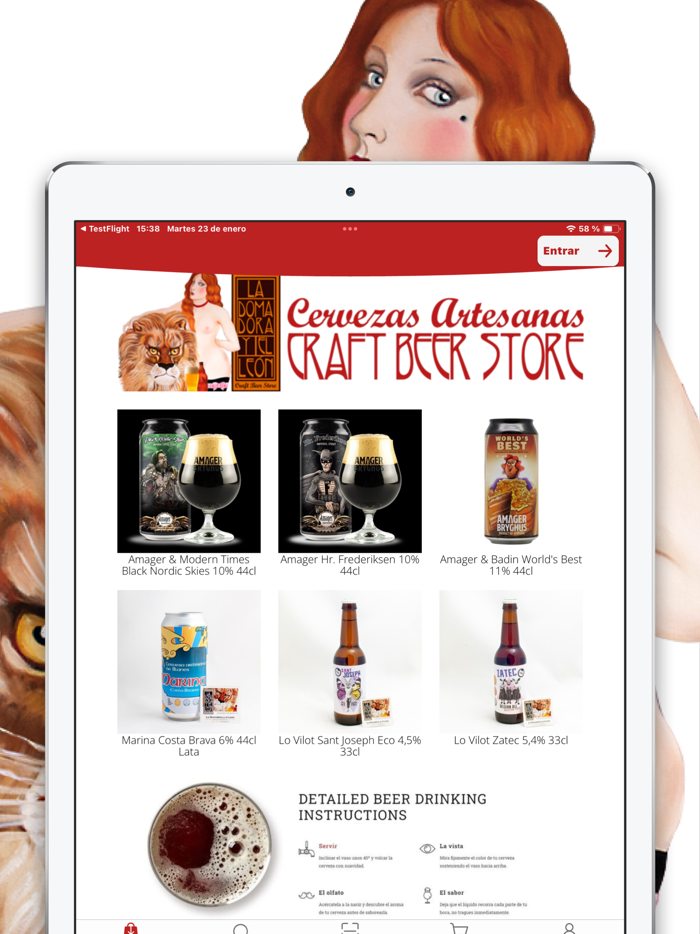 La domadora y el León