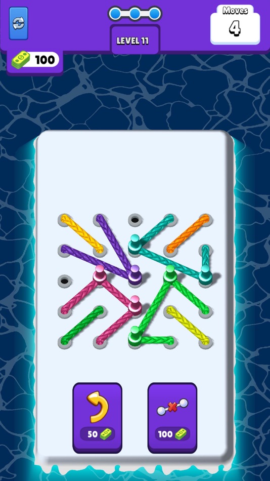 #2. Rope Sort Master (iOS) By: Ramazan Selim Sahin