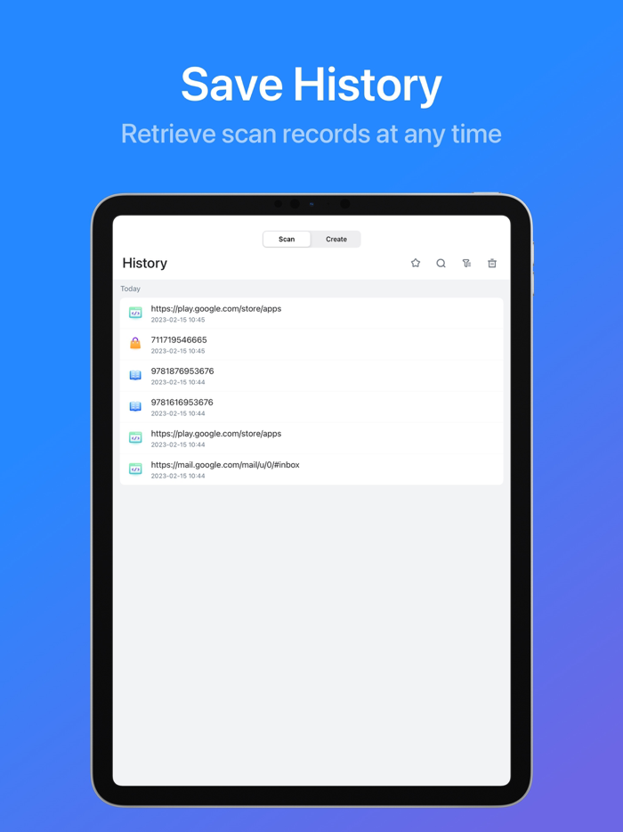 QR Code Barcode Scanner and Read