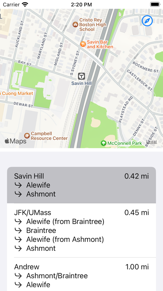 #4. MBTA to Z (iOS) 由: Christopher James Compton