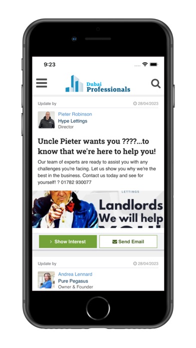 DubaiProfessionals Screenshot