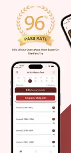AP US History Exam Prep 2024 screenshot #1 for iPhone