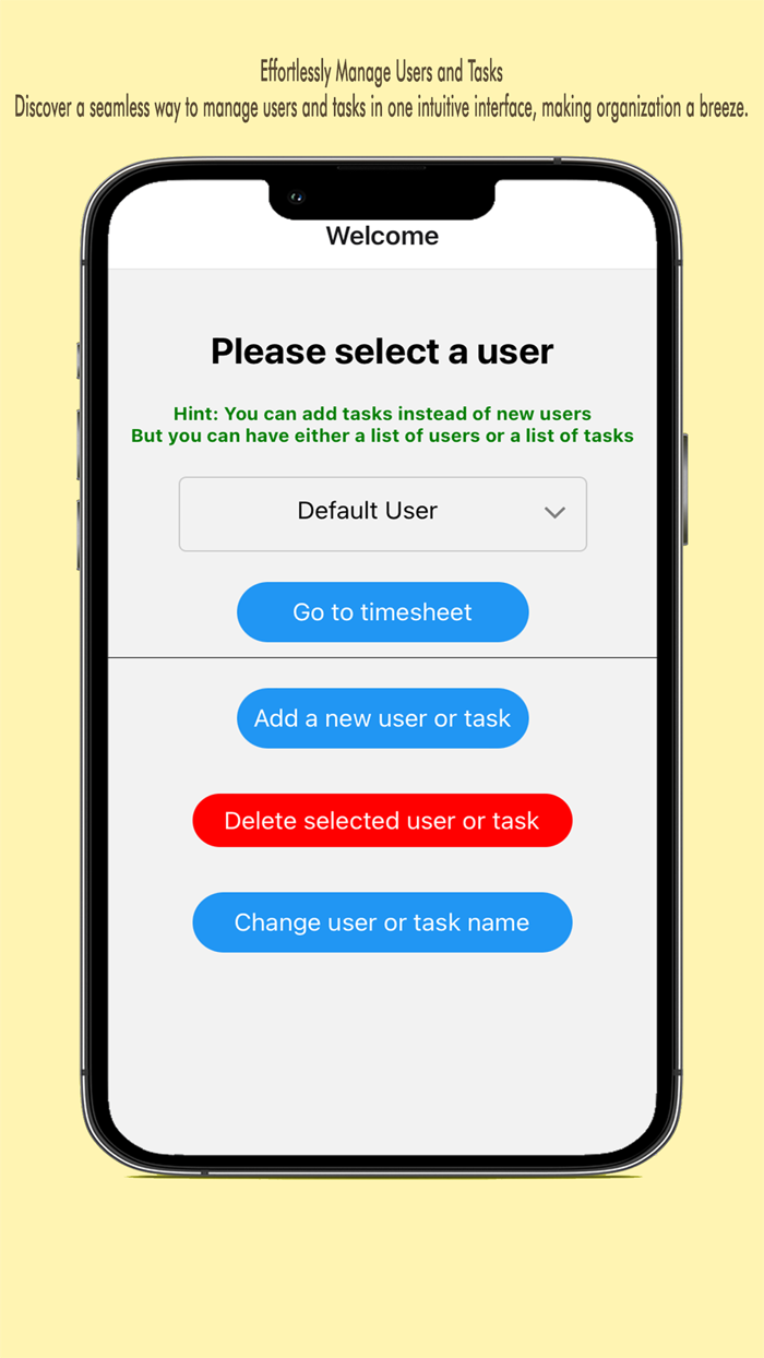 Trackr - Track your hours