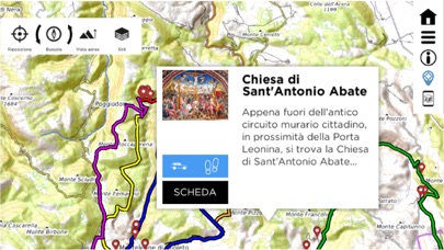 Cascia spiritualità e natura Screenshot