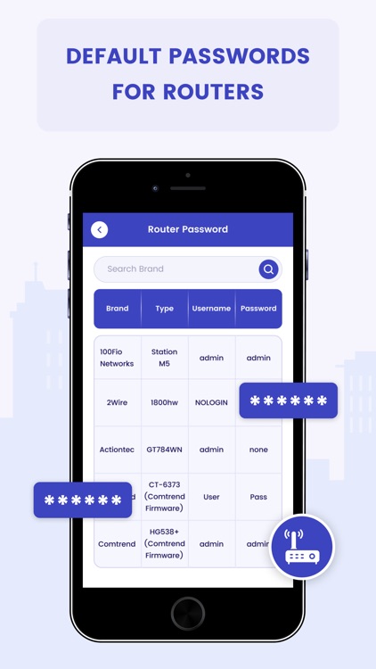 All Router Password Manager
