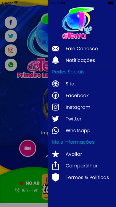 Radio FM Terra Screenshot