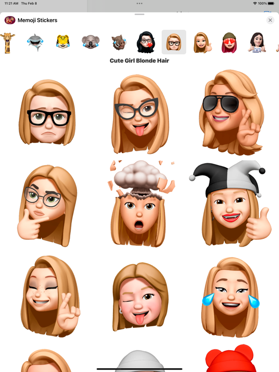 Screenshot #5 pour Memoji Stickers - Emoji