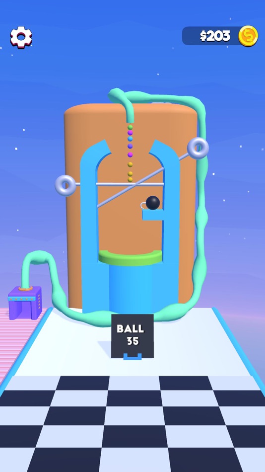 #4. Push Balls! (iOS) 由: Anka Studios Yazilim ve Pazarlama Limited Sirketi