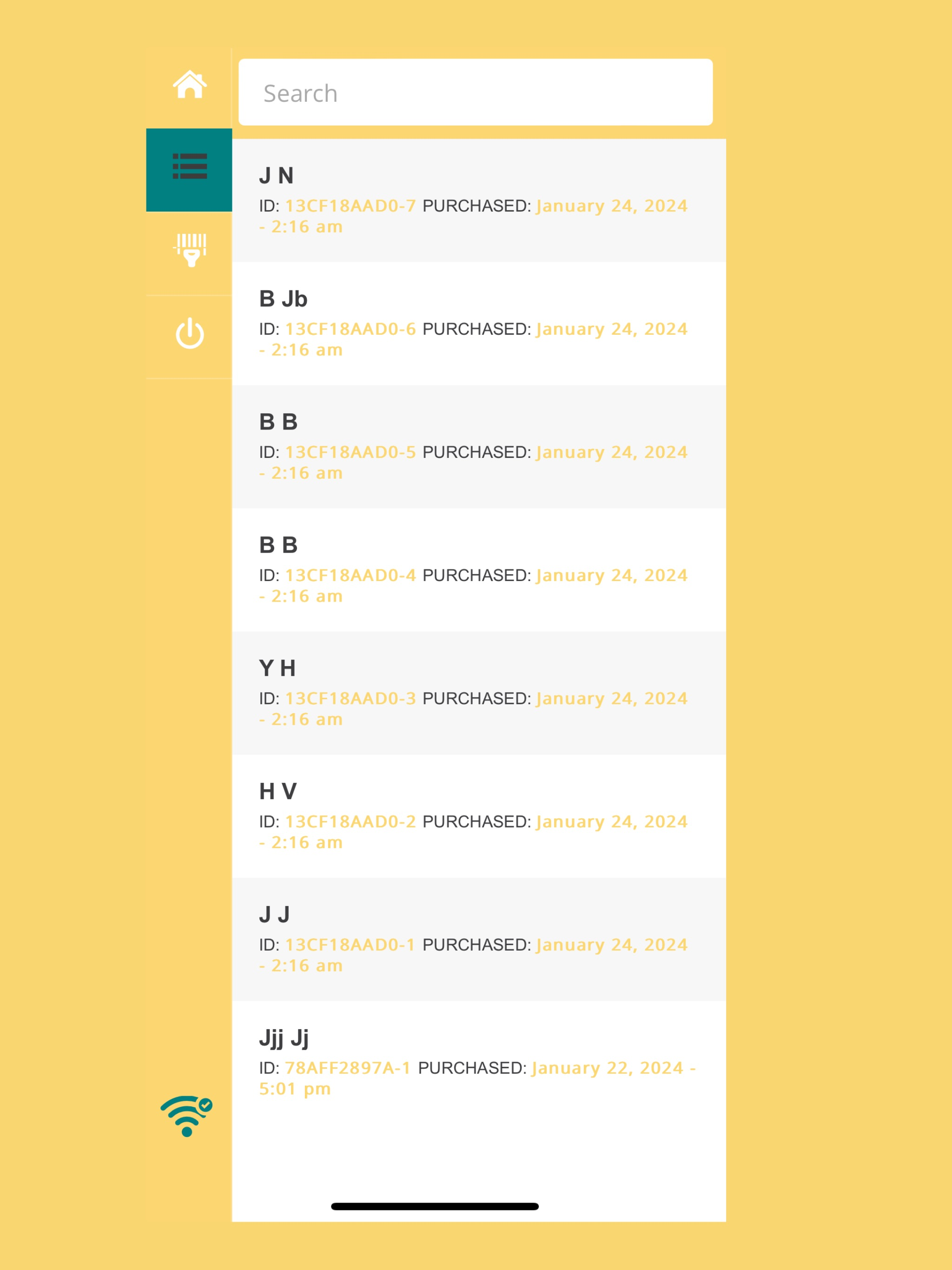 Voleteria Check-in screenshot 7
