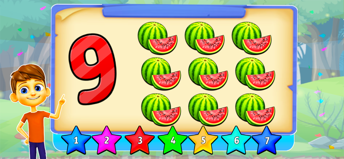 123 Numbers Learning Game