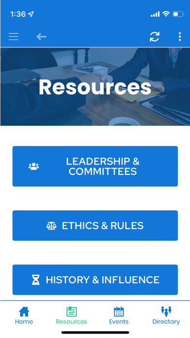 FEI Knoxville Directory Screenshot