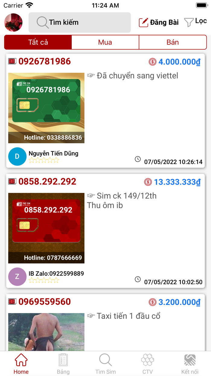 Thợ Sim - Sim Tốt Tận Tay