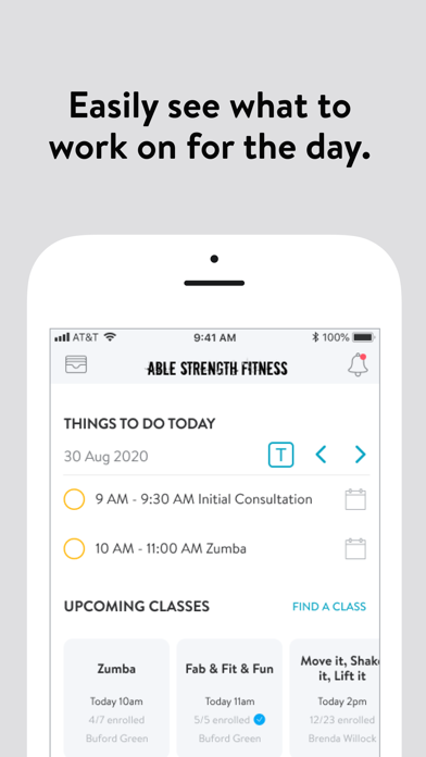 Able Strength Fitness Screenshot