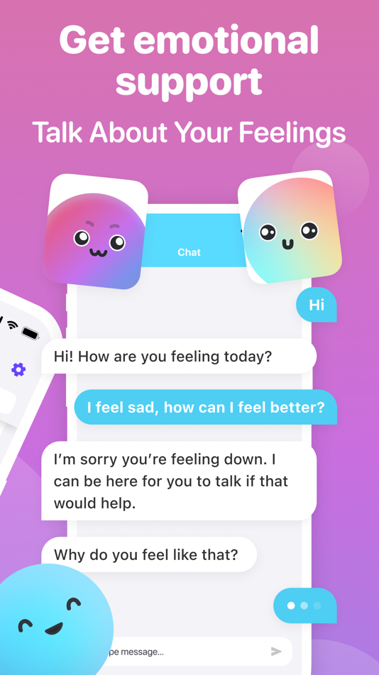 #2. Blobs - Mental Health (iOS) Podle: Mental-health, self-care Apps