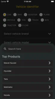 vehicle info - car, bike iphone screenshot 3