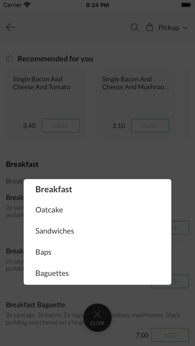 London Road Oatcakes Screenshot