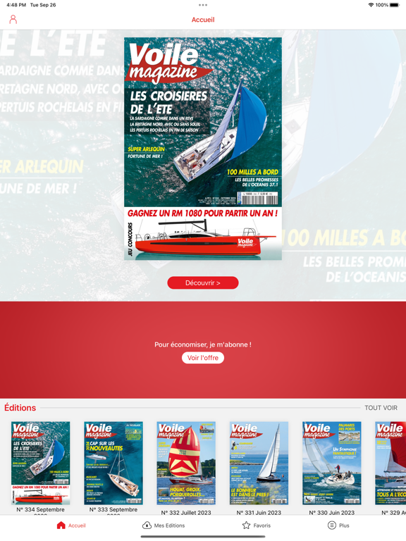 Screenshot #4 pour Voile Magazine