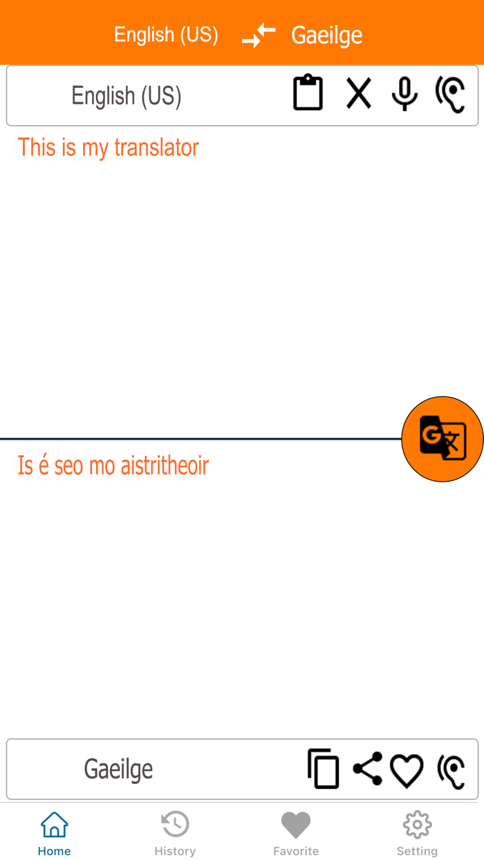 English To Irish Translation