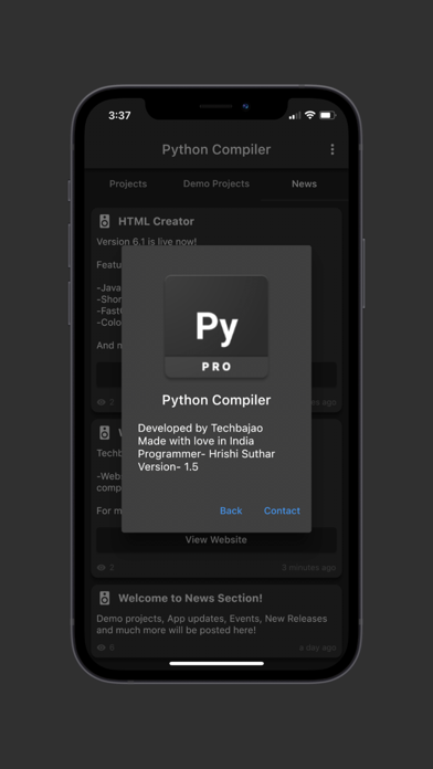 Python Compiler(Pro) Screenshot