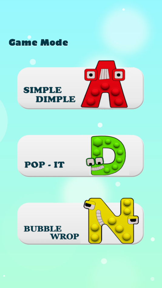 #1. Super Pop It Alphabet Lore (iOS) Podle: AZIZA DOUIRI