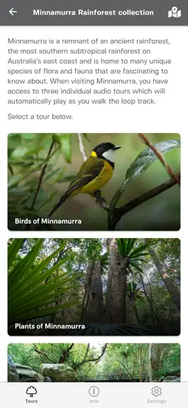 Game screenshot NPWS Self guided tours apk