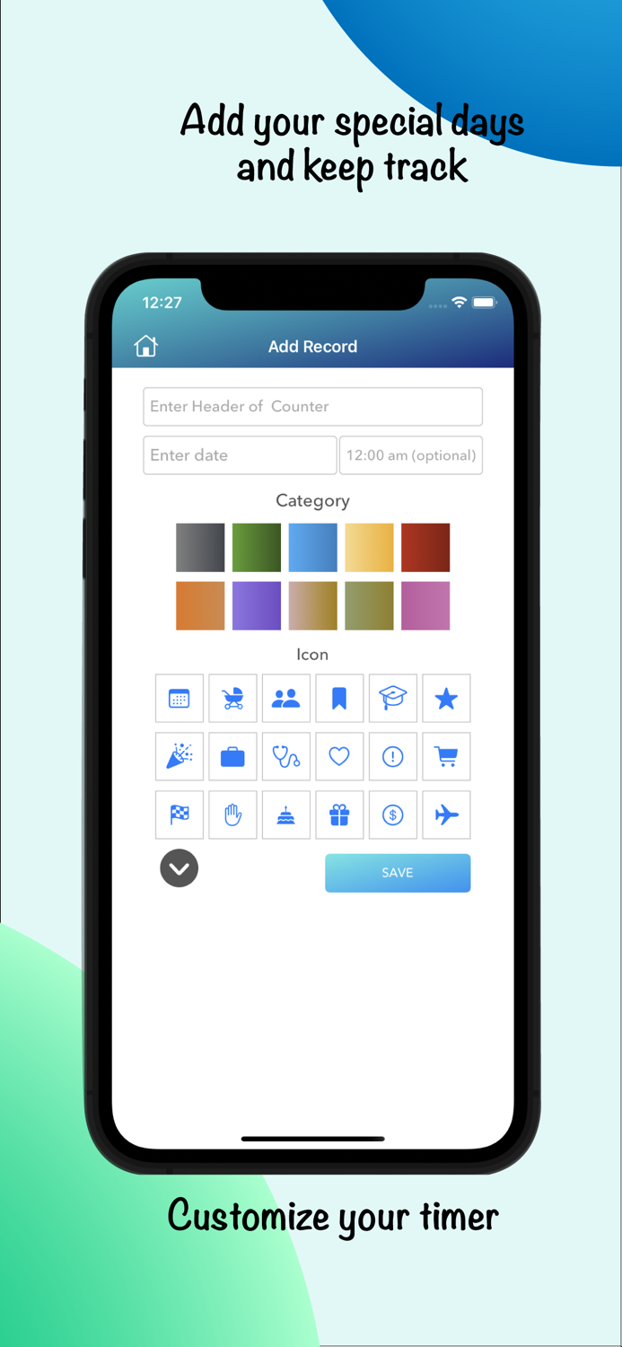 Countdown Timer and Day Counter