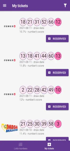Game screenshot MyDeepLotto hack