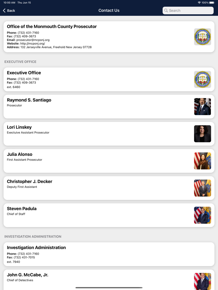 Monmouth County Prosecutors