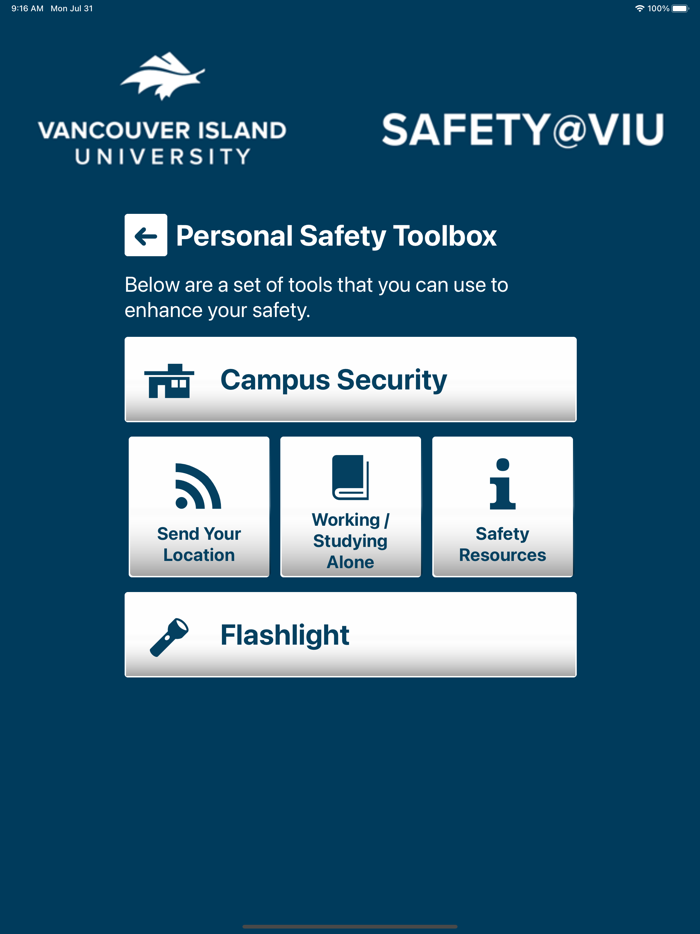 VIU Safety