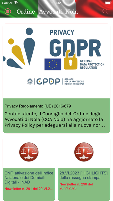 Ordine Avvocati Nola Screenshot