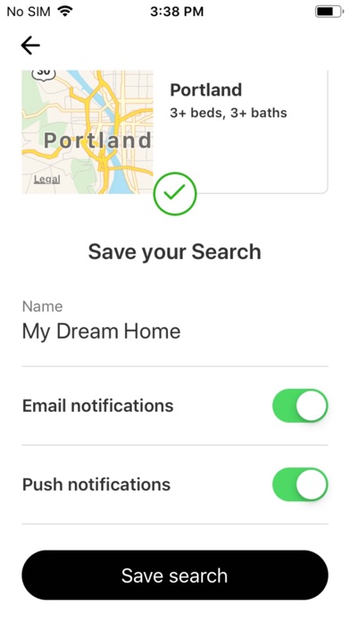 Portland Realty Team Screenshot